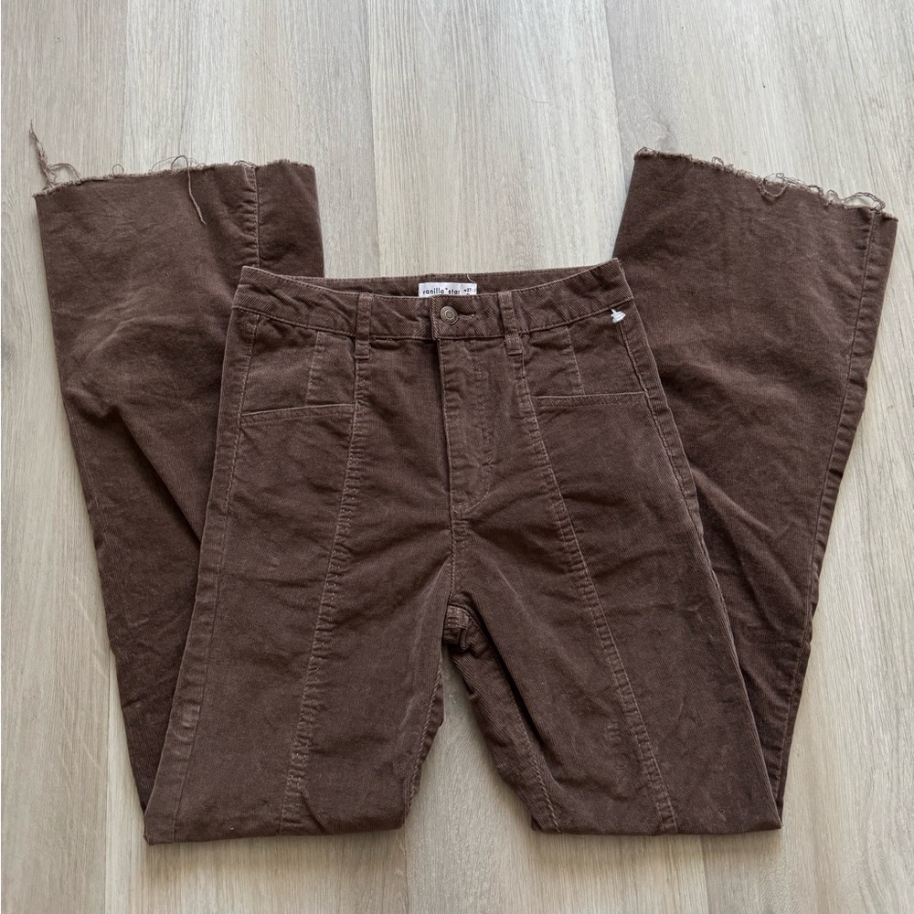 Vanilla Star Corduroy Flare Pants